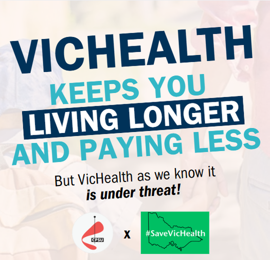 image of Save VicHealth!